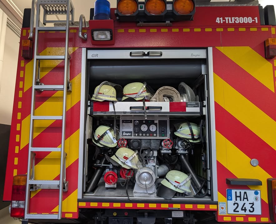 Heute sind wir zur Sicherstellung des Grundschutzes der Stadt Hagen alarmiert wo...