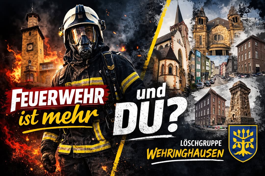 Feuerwehr ist mehr.
Und du?

Wenn der Alarmmelder geht, sieht man meist nur das ...